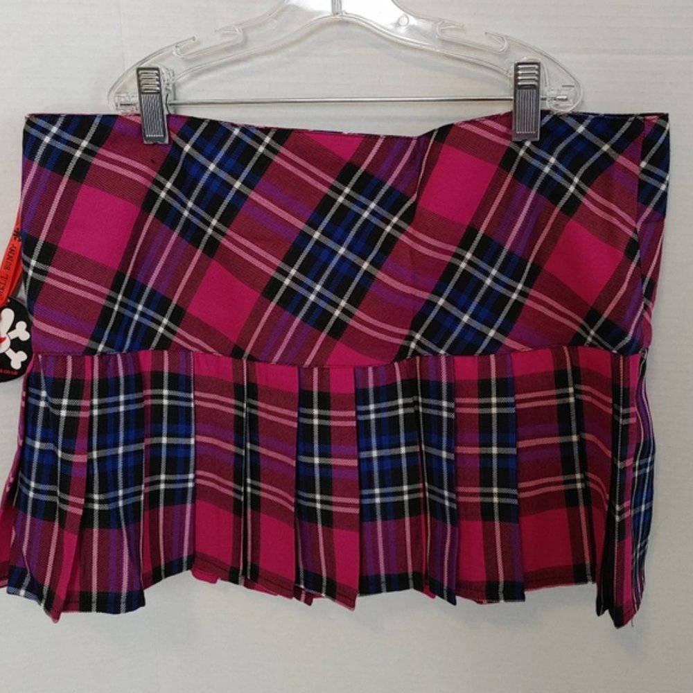 Hell Bunny - CHELSY MINI SKIRT Size Large - Picture 5 of 6
